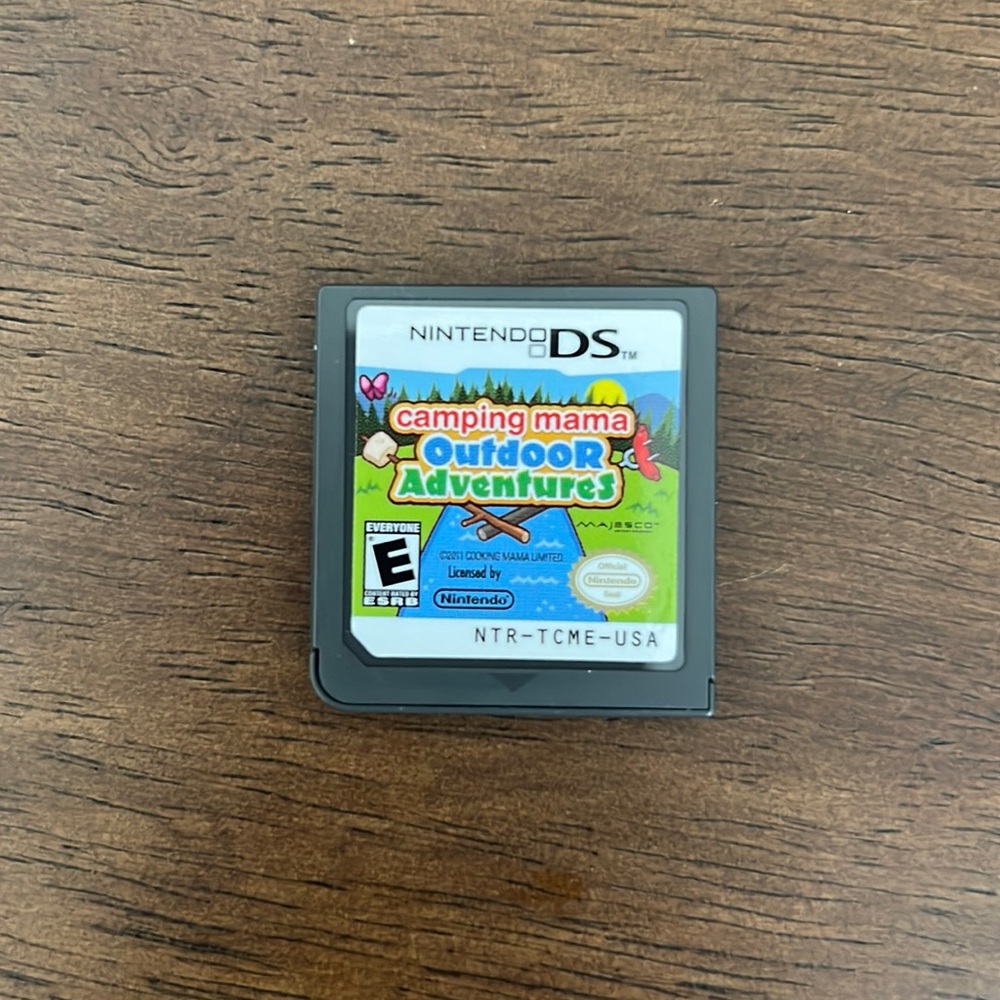 Cooking Mama, Camping Mama Outdoor Adventures (Nintendo DS)